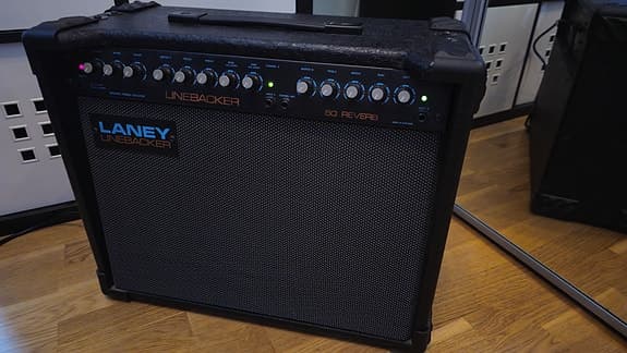 UNIK LANEY Linebacker 50 Reverb förstärkare i Nyskick från 1986