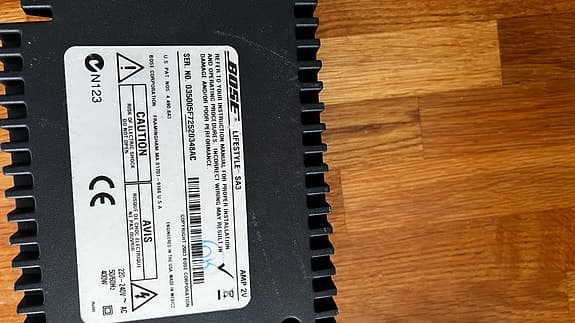 Bose Lifestyle SA3 förstärkarmodul med kabel