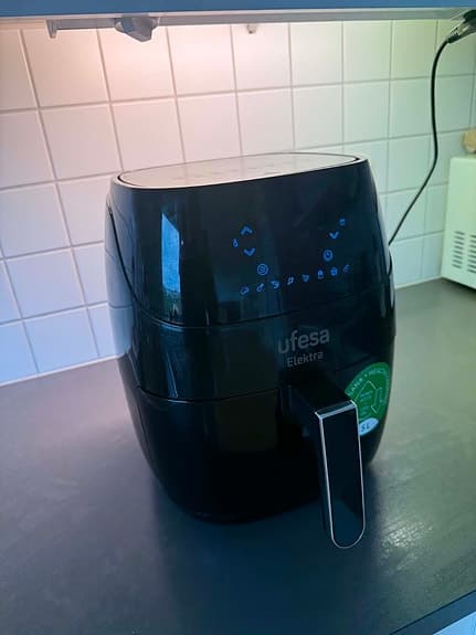 Ufesa Elektra Air Fryer 5L – Nästan ny, endast använd 4 gånger