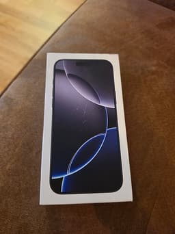 iPhone 16 Max Pro 256GB Black Titanium