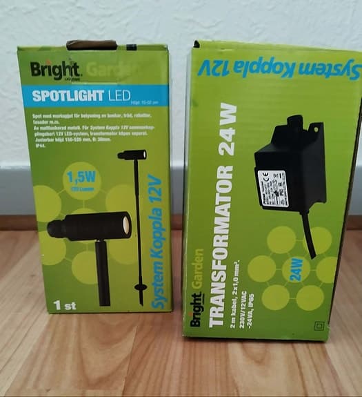 Utomhusbelysning/ dekoration LED Spotlight (NYTT)