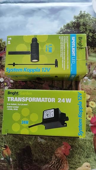 Utomhusbelysning/ dekoration LED Spotlight (NYTT)