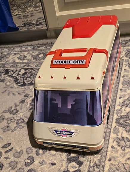Micro Machines Super Van City från 1991, tillverkad av Galoob.