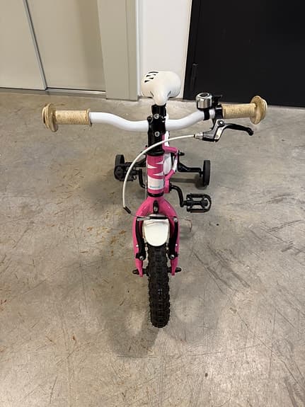 White barncykel 12 tum
