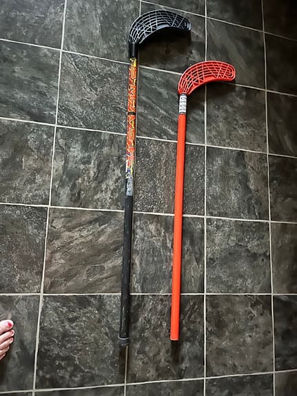 Bla Smash innebandyklubbor orange
