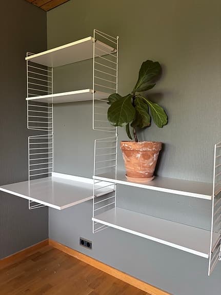 String system med skrivbord