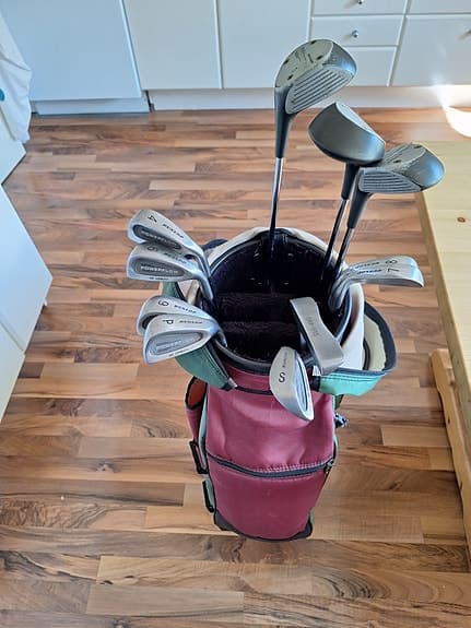 Dam golfset för nybörjare