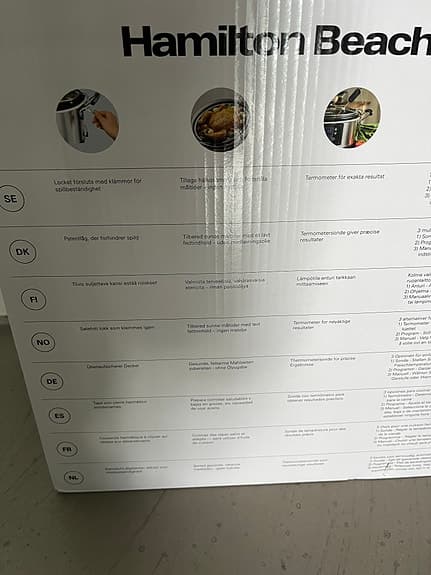 Hamilton Beach Set ’n Forget slow cooker 4,7 liter