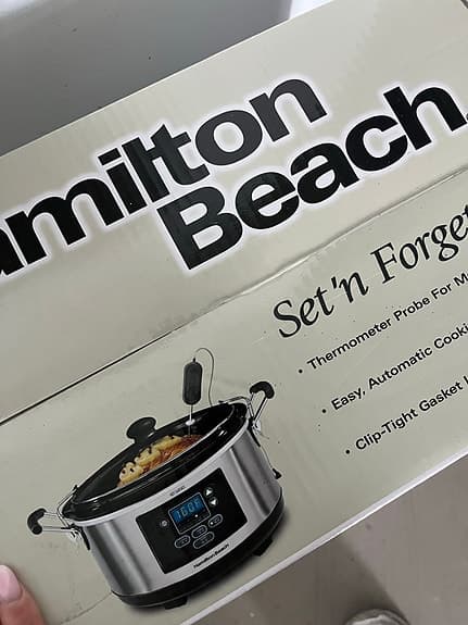 Hamilton Beach Set ’n Forget slow cooker 4,7 liter