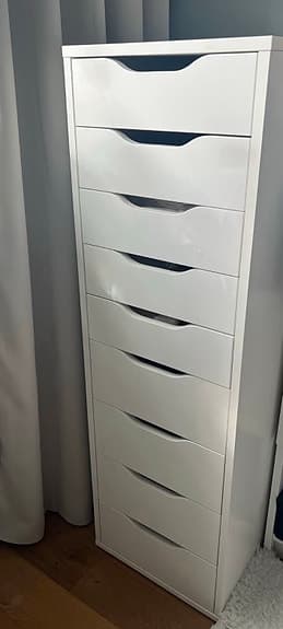 Ikea Alex hurts/byrå 9 lådor