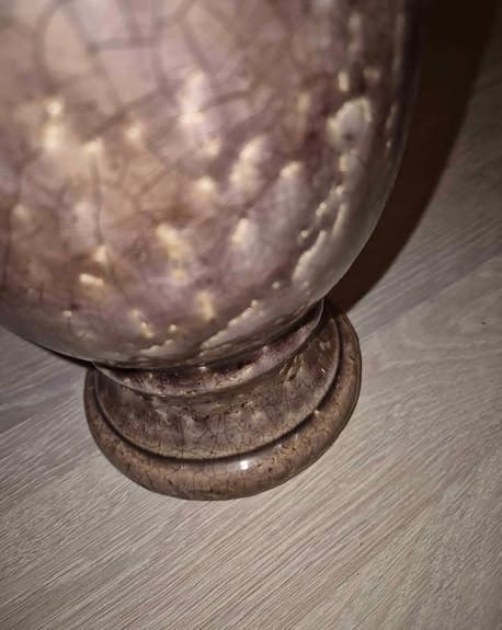 Lila premiumkruka 25,5 cm. Mellanstor kruka, vas, blomkruka