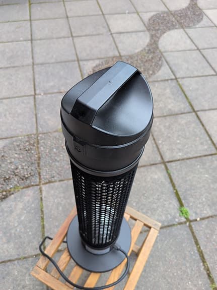 Schou infraröd terrassvärmare 800W svart