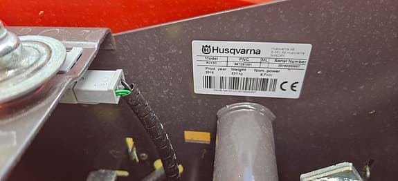 Husqvarna Rider 213C, årsmodell 2016