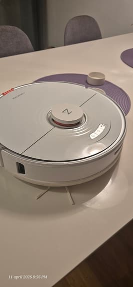 Roborock robotdammsugare vit