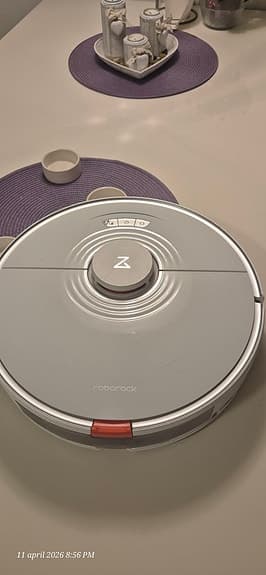 Roborock robotdammsugare vit