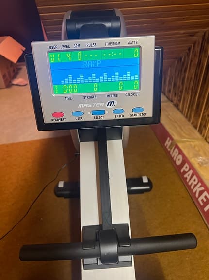 Master R6040 roddmaskin med display