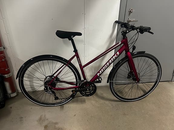 Nishiki Pace racehybrid Dam storlek medium