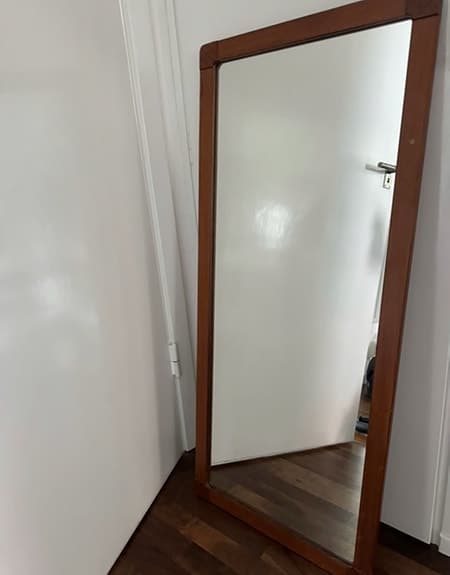 Fröseke Exklusiv K18 spegel i palisander – svensk design 1960-tal