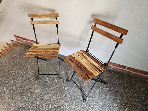 Ihopfällbara Stolar