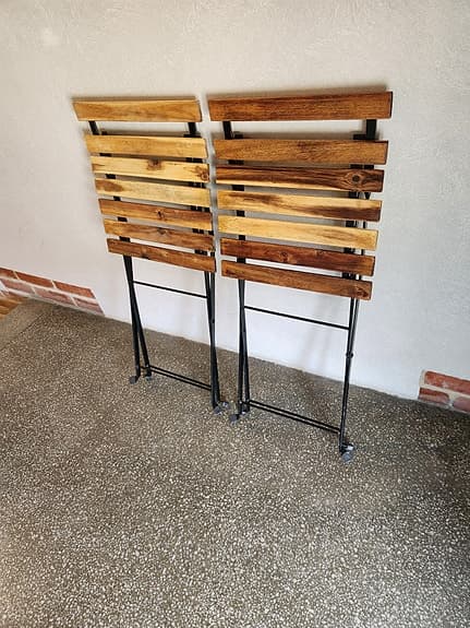 Ihopfällbara Stolar