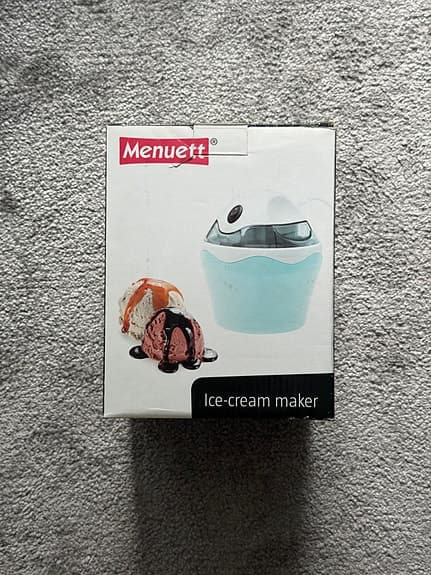 Menuett glassmaskin