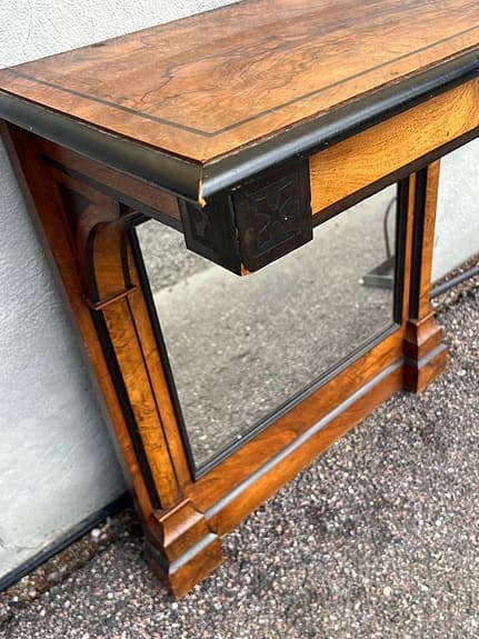 Spegel med konsolbord, 1800-tal