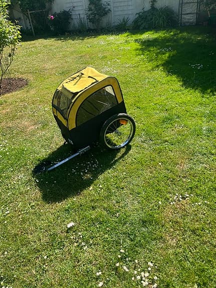 Cykelvagn för hund