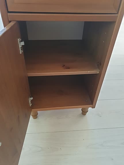 Sängbord/nattduksbord Hemnes IKEA