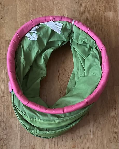IKEA lektunnel för barn grön