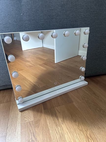 Spegel med LED belysning Bright Beauty