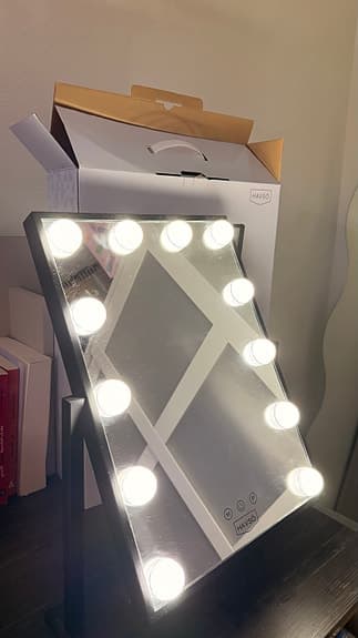 Spegel med Led