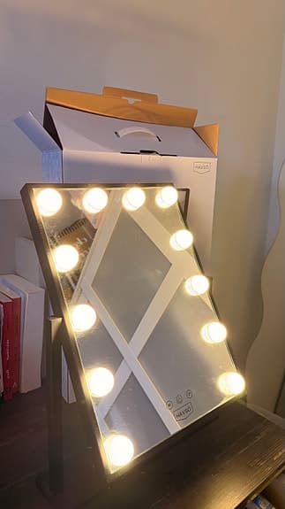 Spegel med Led