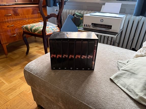 24 komplett box DVD säsong 1–7 + Redemption