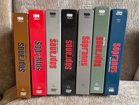 The Sopranos DVD-boxar alla säsonger