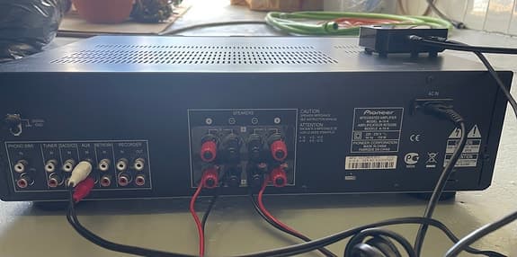 Pioneer A10 Integrated Amplifier + Högtalare