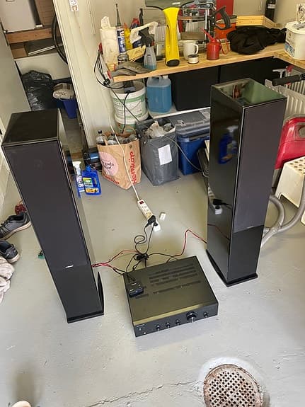 Pioneer A10 Integrated Amplifier + Högtalare