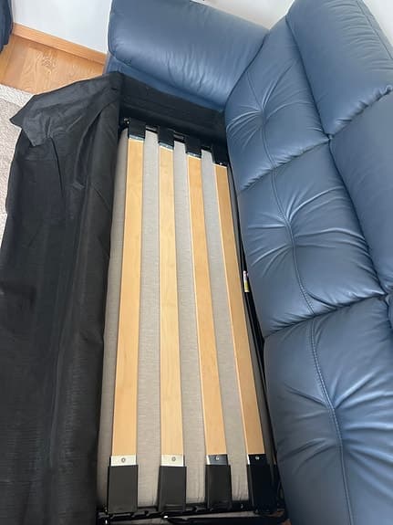 Bäddsoffor leather