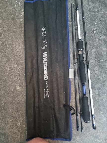 Fiskrspö warbird 4 delars med fpdral