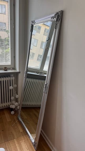 Spegel 162x72, Jysk Nordborg silver