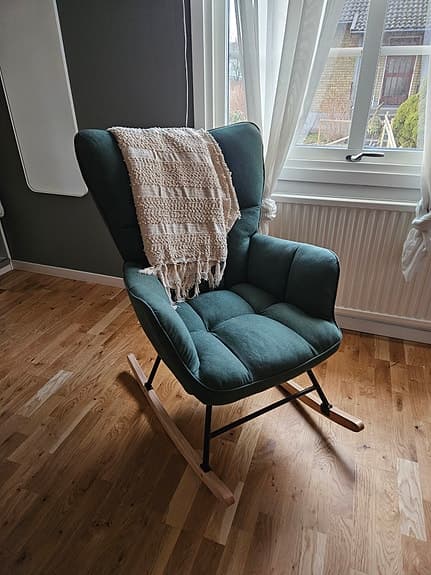 fåtölj/gungstol