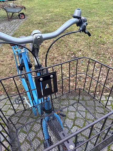 Skeppshult stadscykel 28" M blå