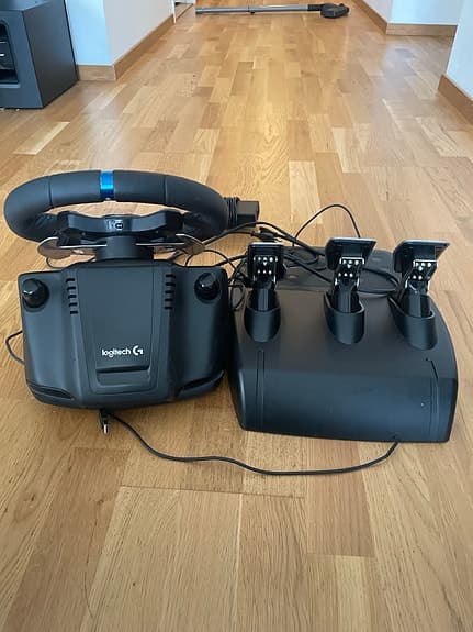 Logitech G29 ratt och pedaler för Playstation/PC