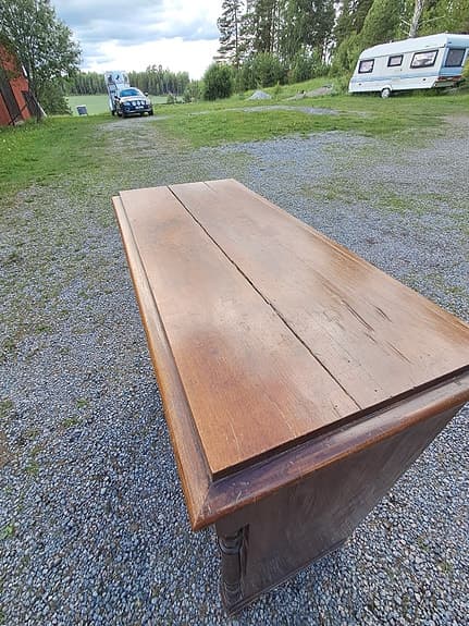 Antik, Vintage, Byrå, Sideboard, skänk i massiv Ek