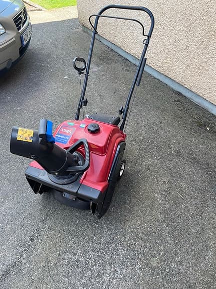 Toro Powerlite snöslunga röd