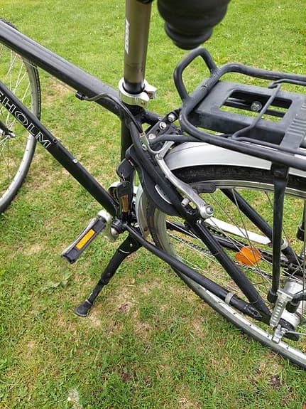 Herrcykel svaneholm 3växlad fotbroms och handbroms  orginallås