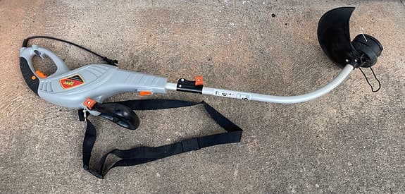 Meec Tools grästrimmer trimmer 723068 bärrem eldriven