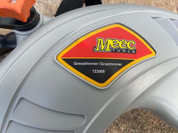Meec Tools grästrimmer trimmer 723068 bärrem eldriven