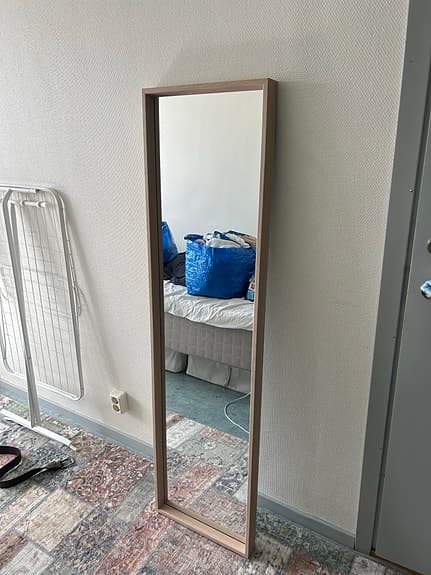 IKEA spegel helkropp med träram