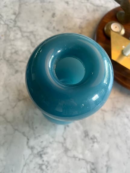Hög fin vas från Kosta Boda  ”Donut”