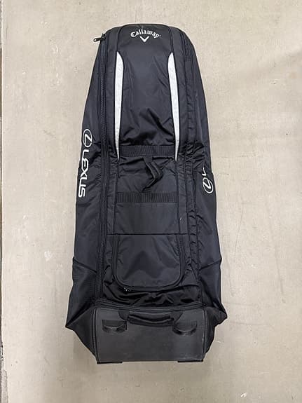 Callaway Lexus svart resväska/golfbag med hjul